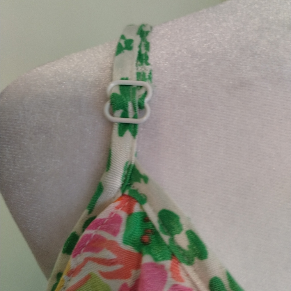 NWT Rixo x Target Leopard and Floral Print Spaghetti Strap Maxi Dress Size 1X - Picture 11 of 16
